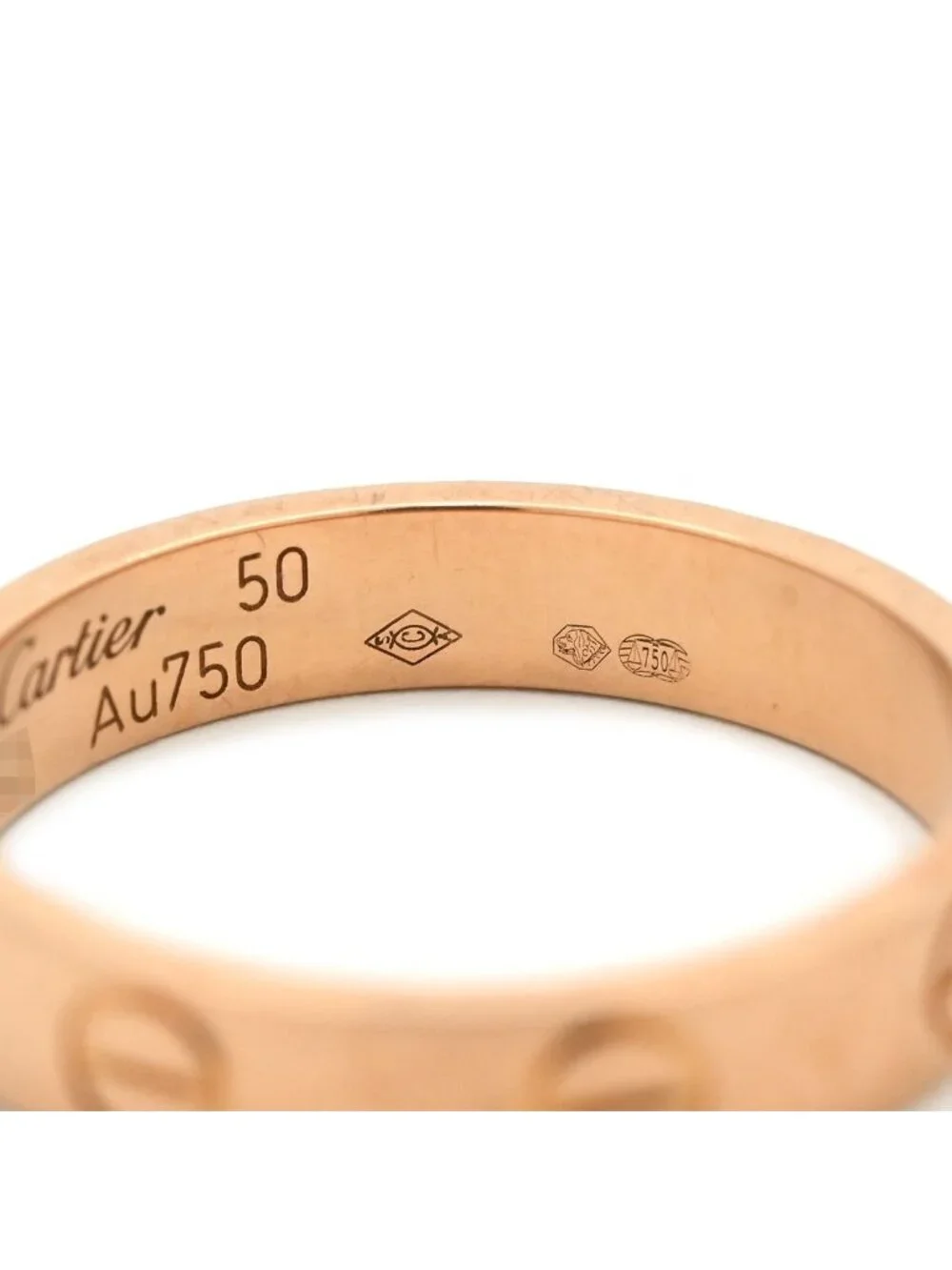 Cartier Ring Mini Love Pink Gold 50 Small